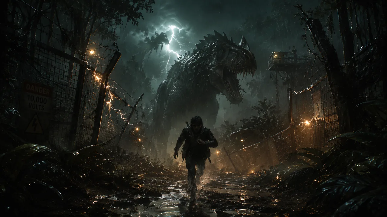 Dinosaur Escape — key art